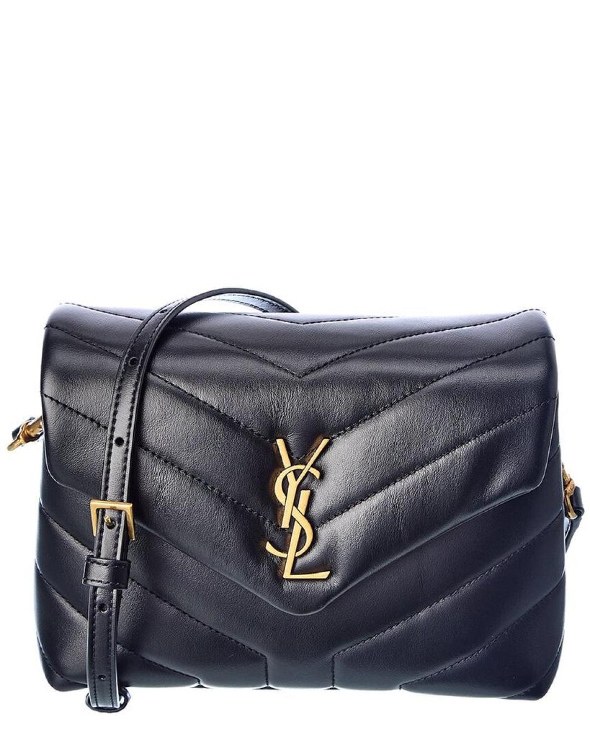 Saint Laurent LouLou Toy Matelasse Leather Shoulder Bag