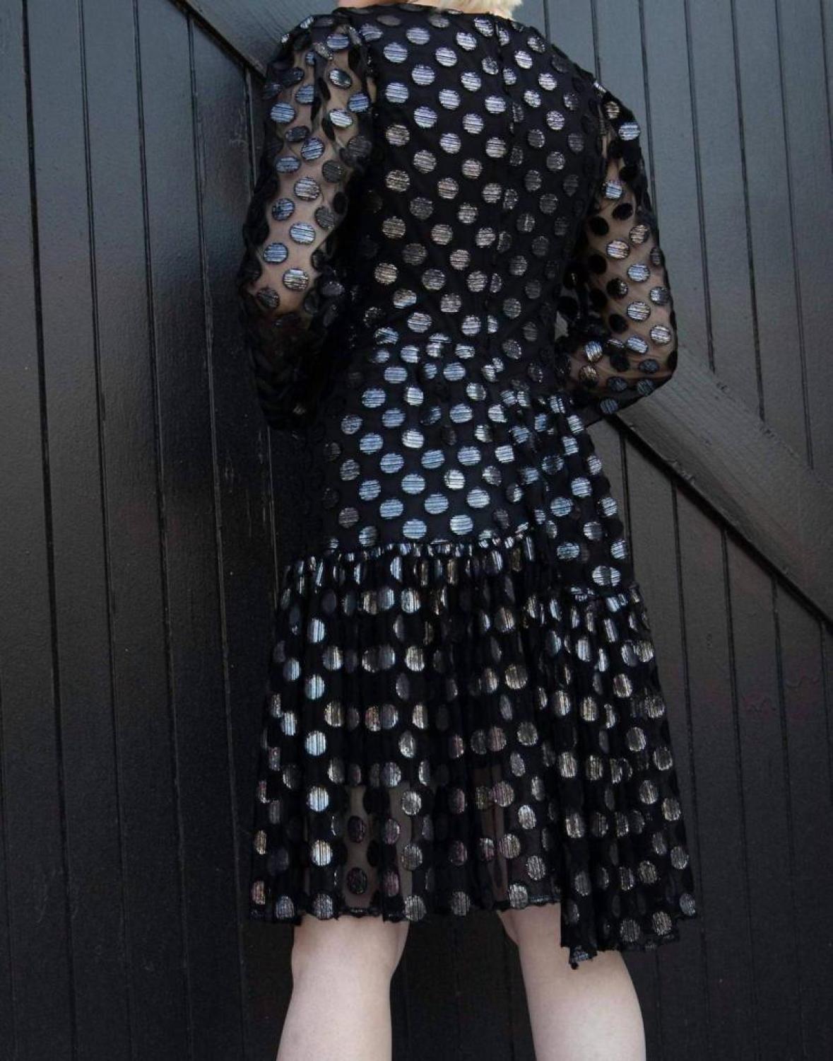 Mia Dress In Disco Dot