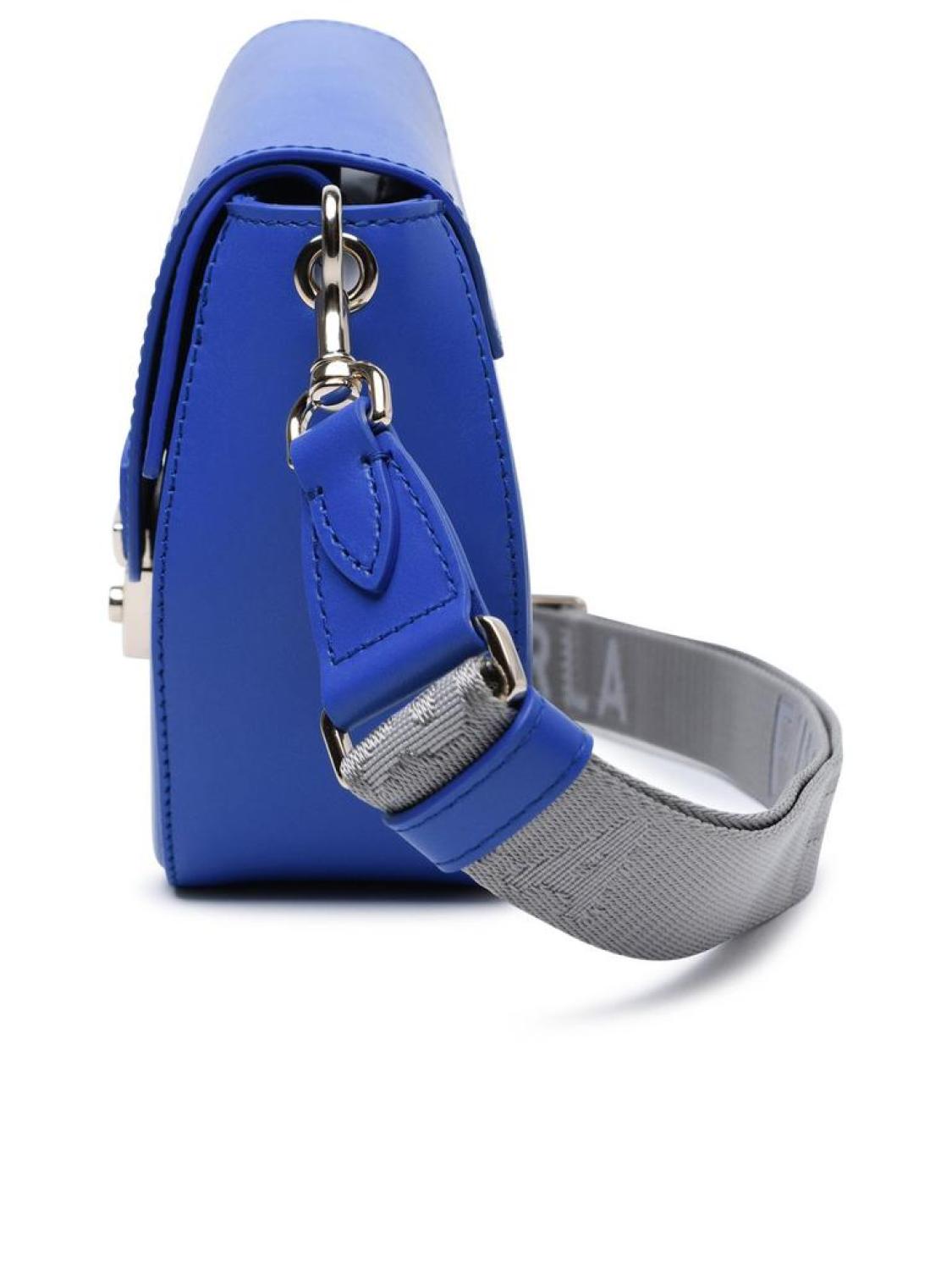 Furla Foldover Top Asymmetric Mini Shoulder Bag