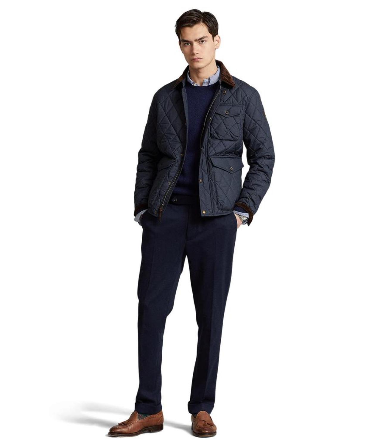 Water-Repellent Quilted Jacket