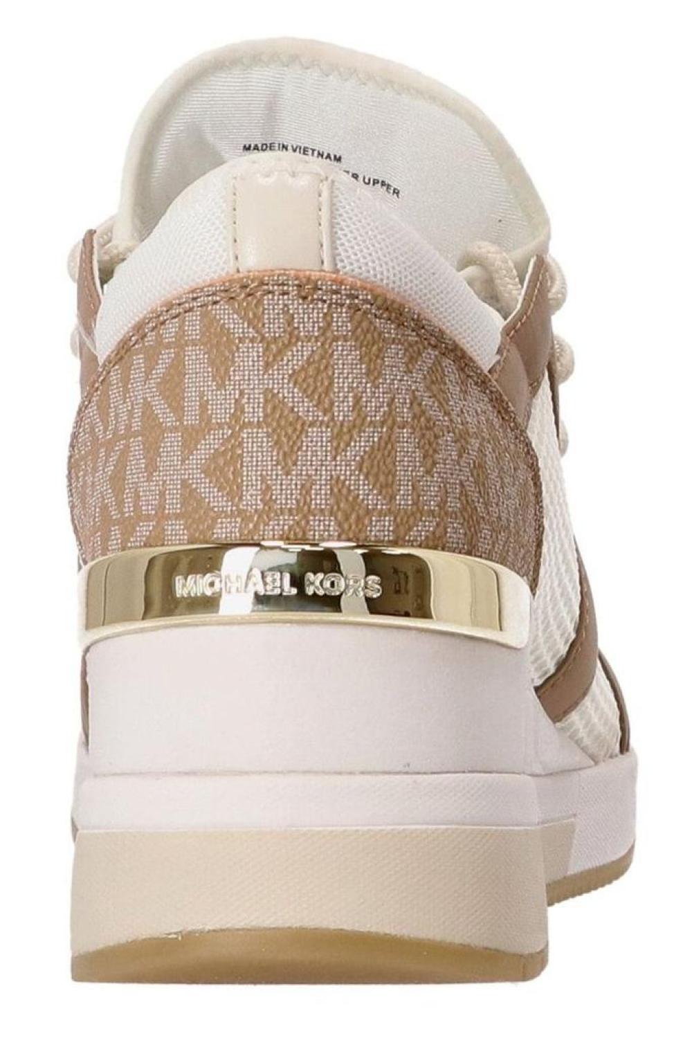 Michael Kors Logo Monogram Lace Up Sneakers