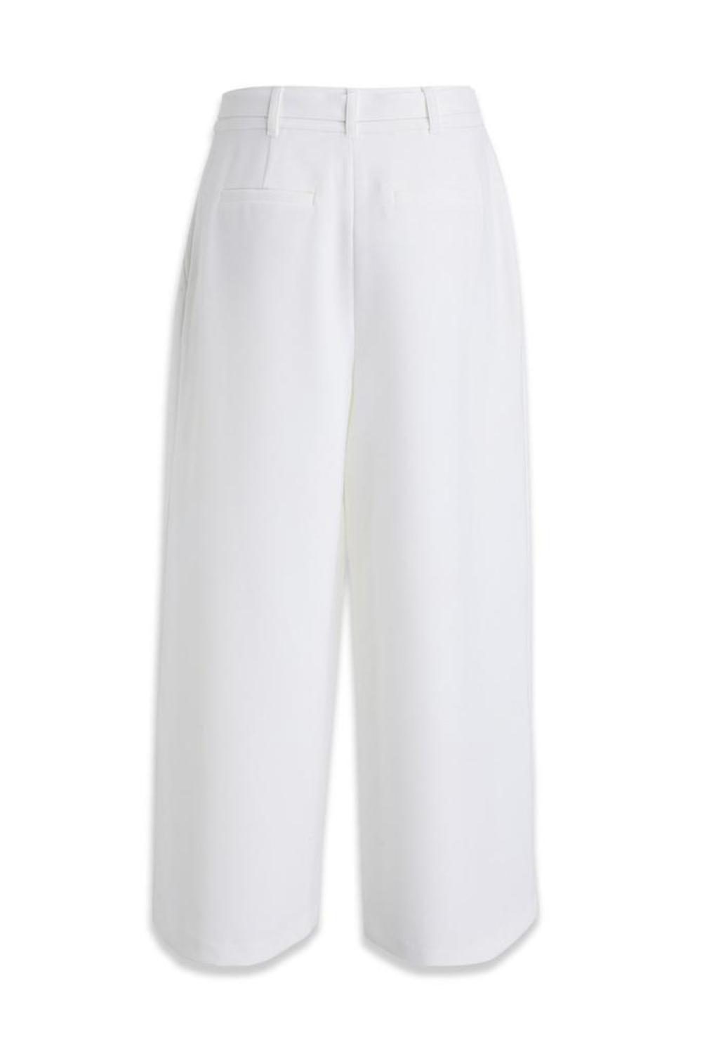 Michael Kors Logo Plaque Wide-Leg Trousers