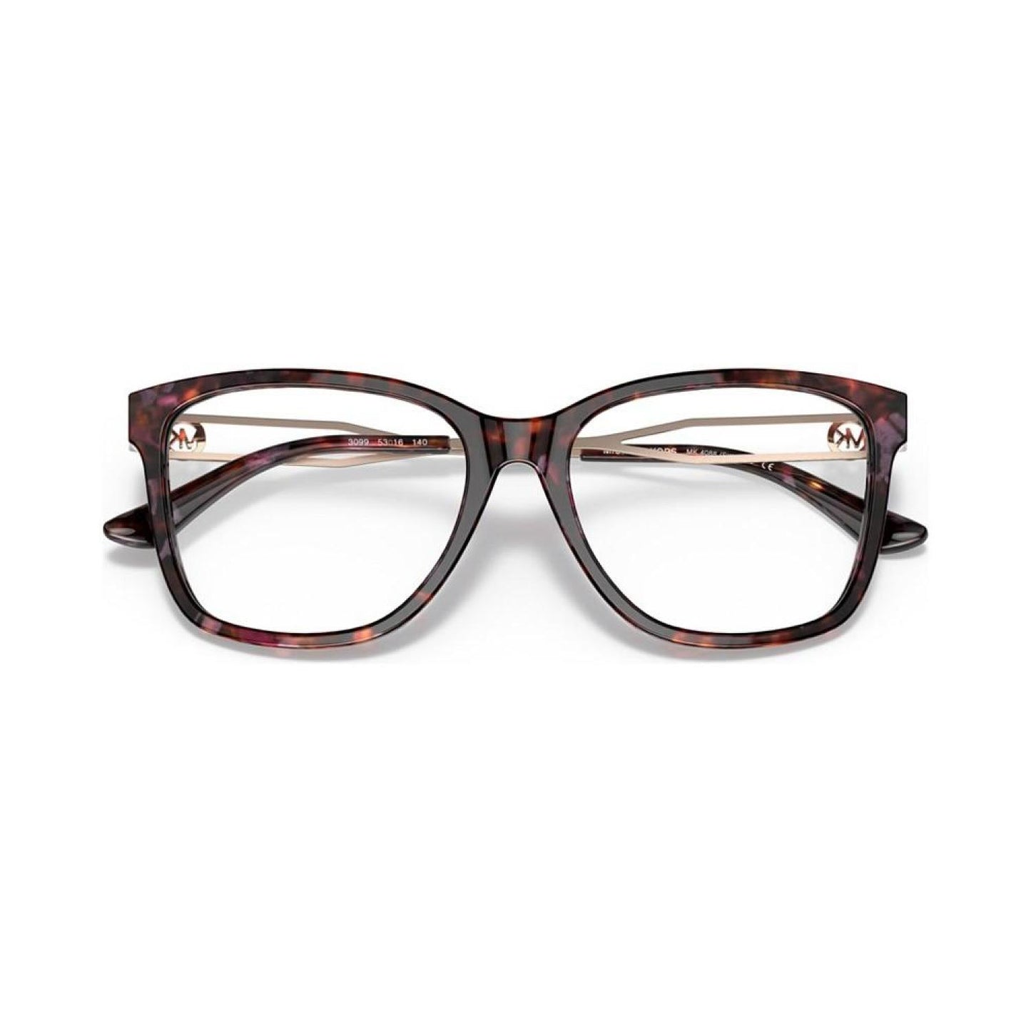 Women's Square Eyeglasses, MK408853-O