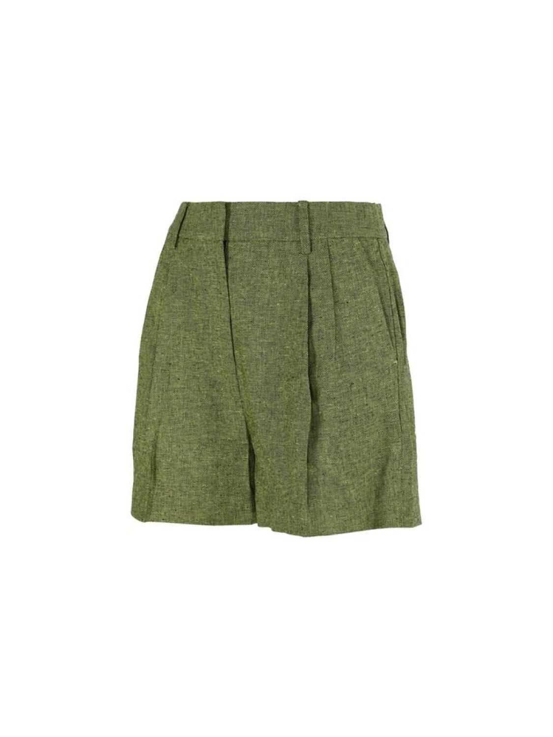 Michael Michael Kors Pleated Above-Knee Shorts