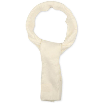 Women's Ribbed-Knit Logo-Patch Scarf