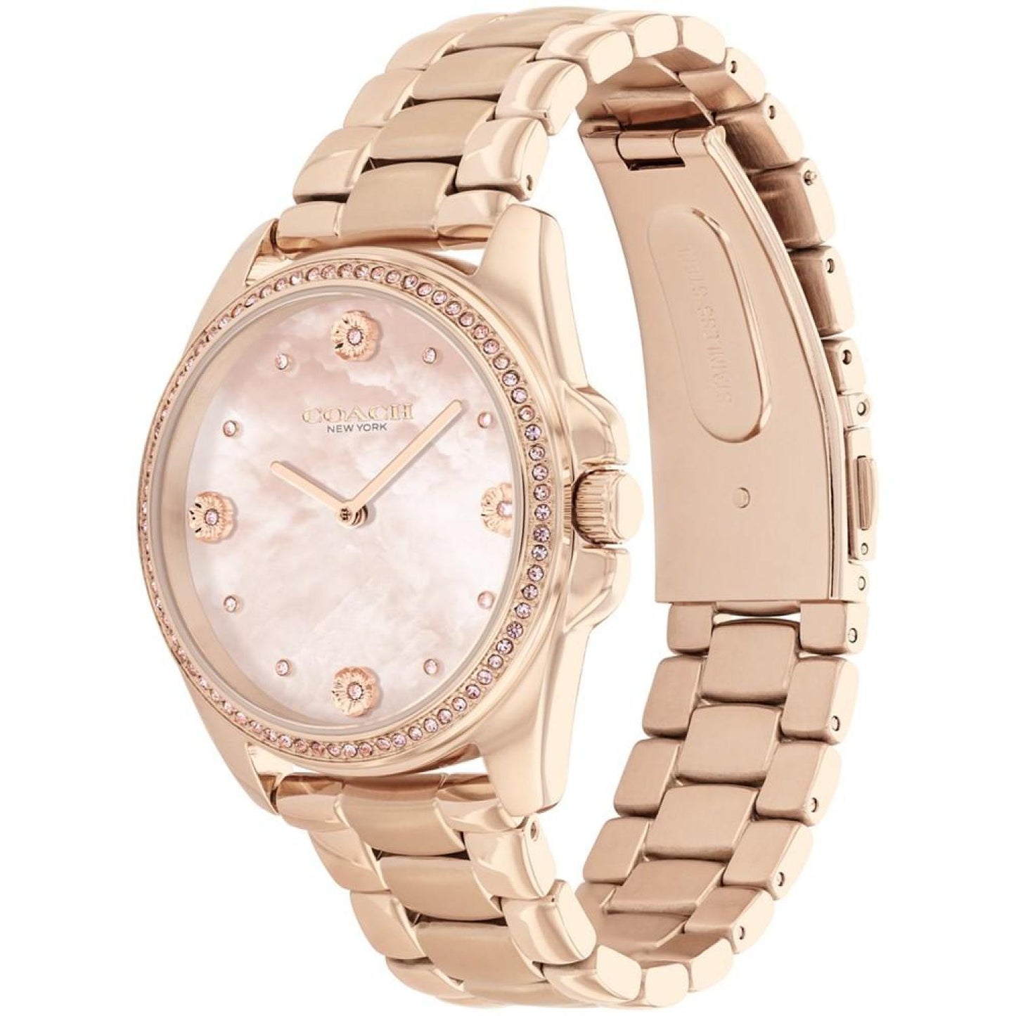 Women's Greyson Quartz Rose Gold-Tone Stainless Steel Bracelet Watch 36mm