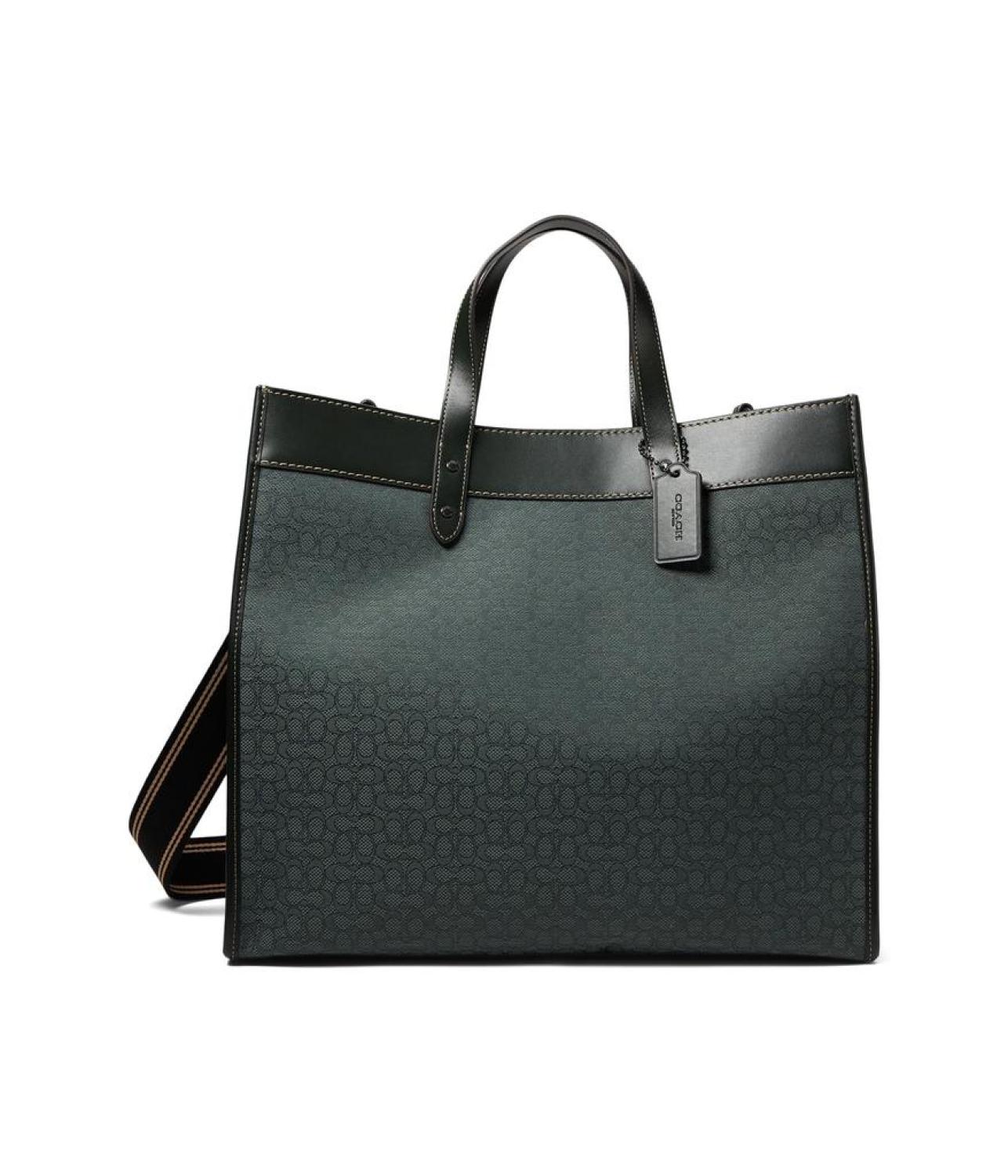 Field Tote 40 in Micro Signature Jacquard