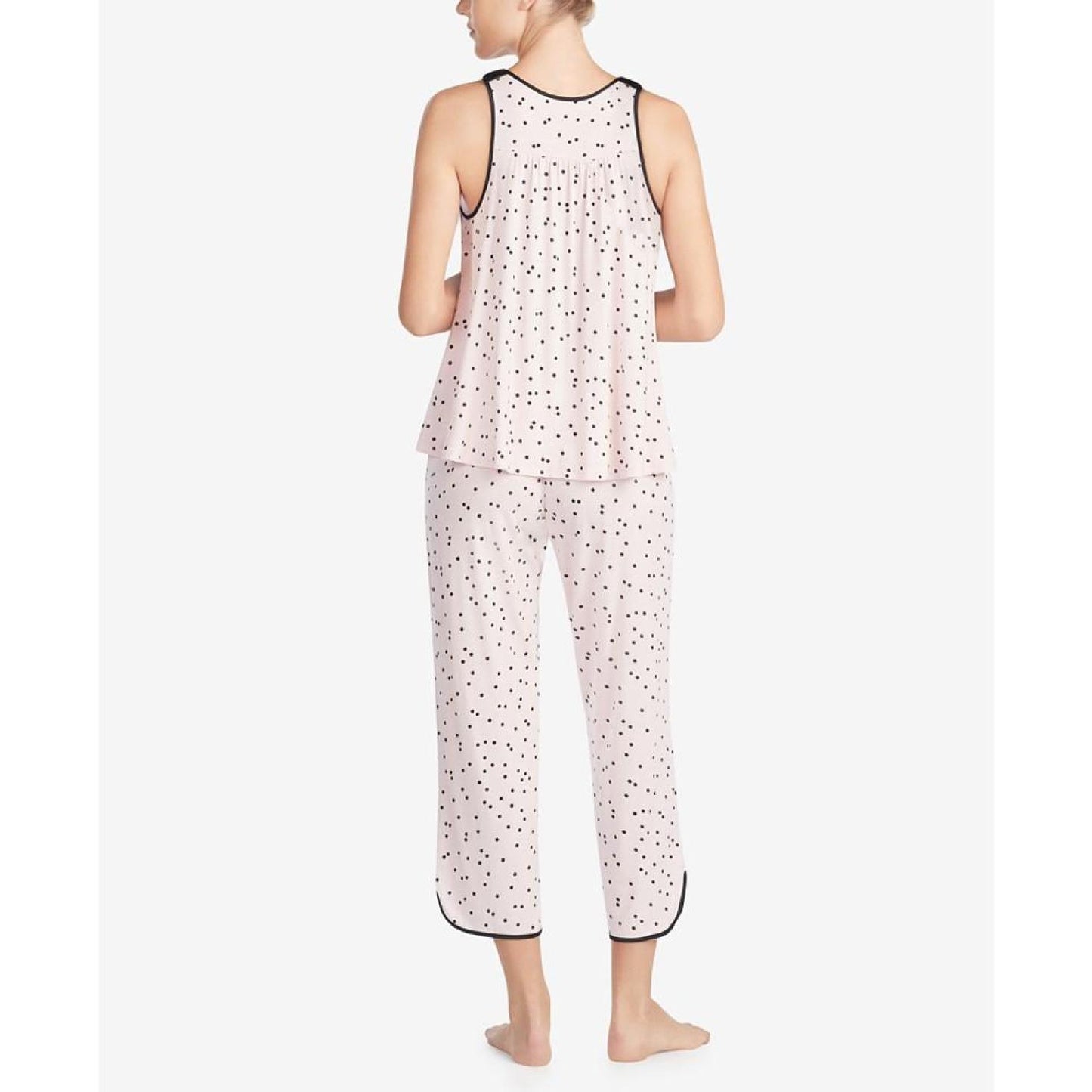 Women's Sleeveless Modal Knit Capri Pajama Set