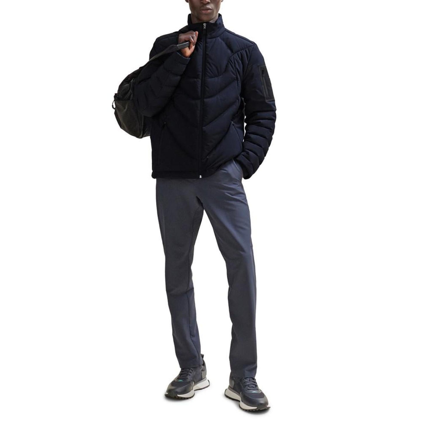 Men's Water-Repellent Down-Filled Jacket