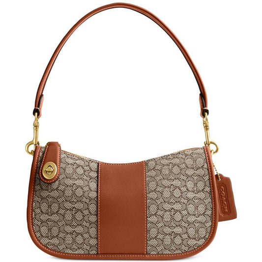 The Coach Originals Micro Signature Jacquard Small Swinger