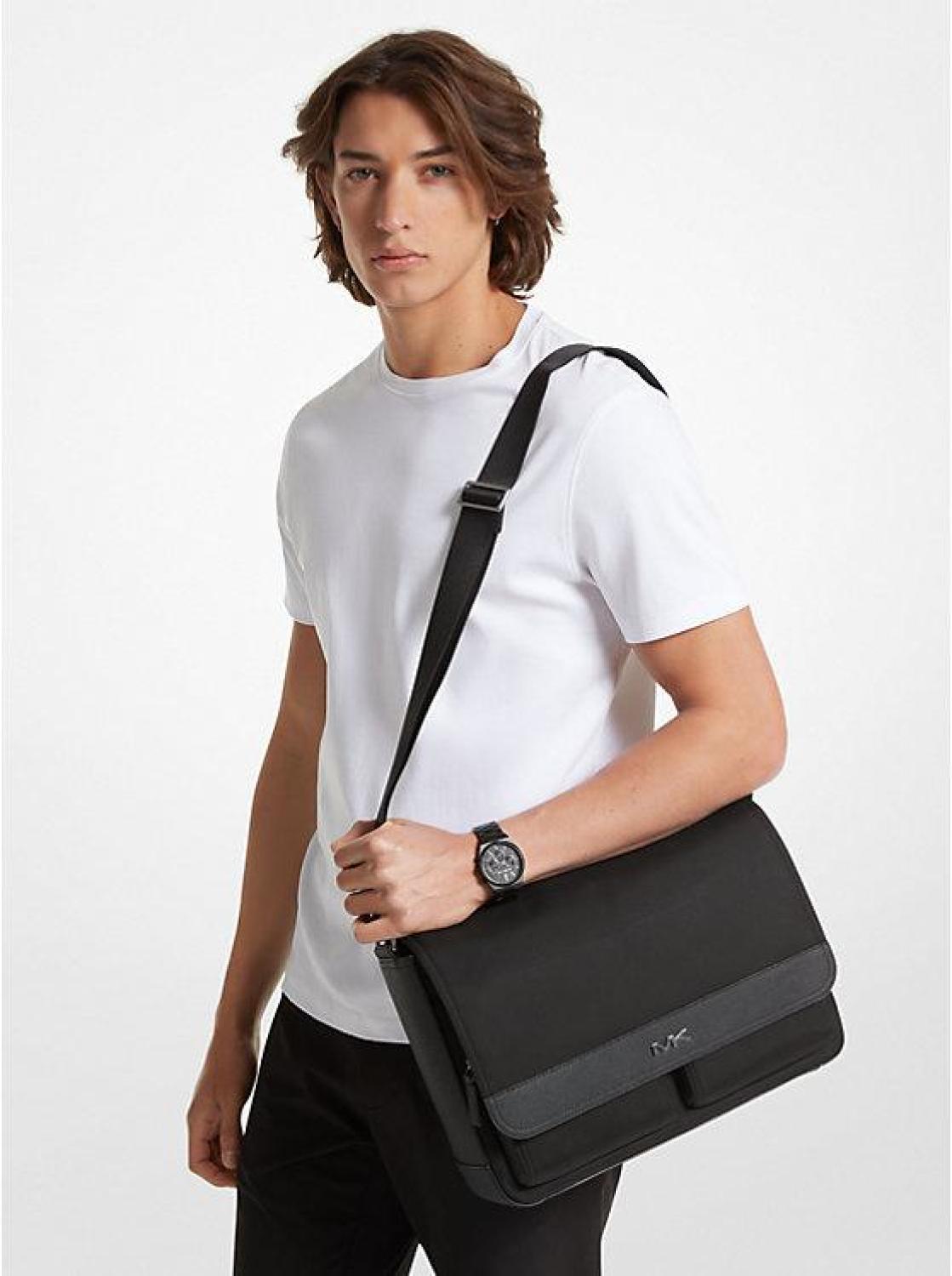 Lautner Nylon Utility Messenger Bag