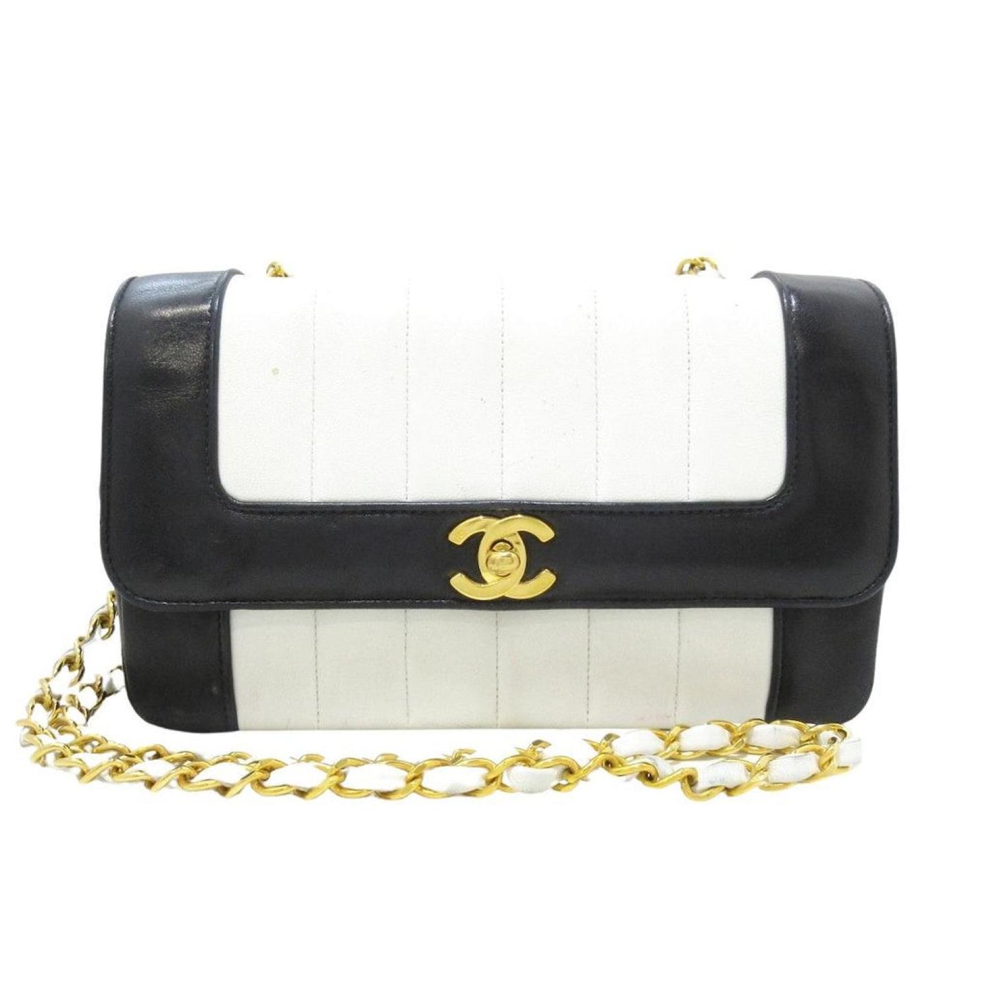 Chanel Mademoiselle Leather Shoulder Bag (Pre-Owned)