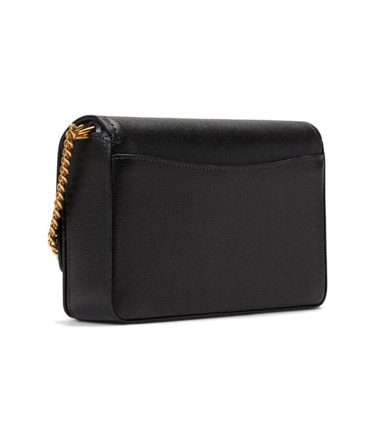 Morgan Saffiano Leather Flap Chain Wallet