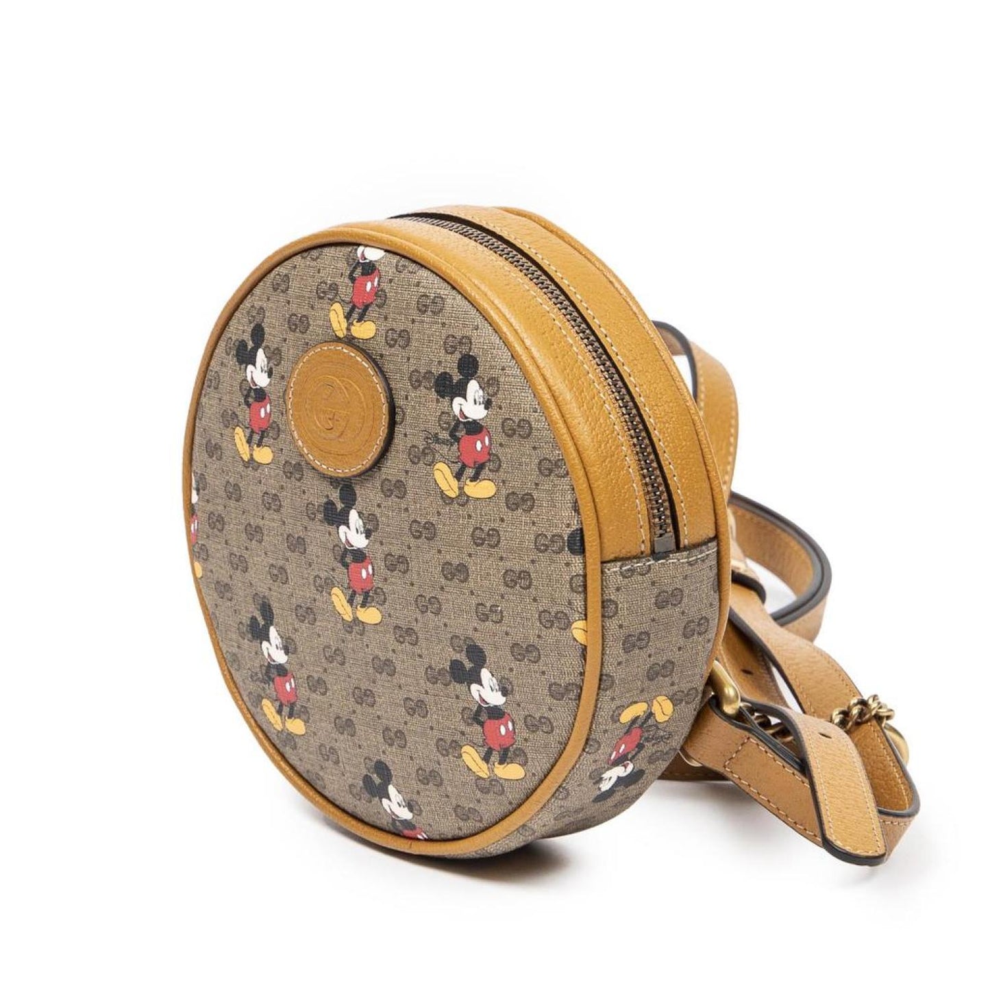 Ltd. Etd. "Gucci x Disney Mickey Mouse" Round Mini Backpack