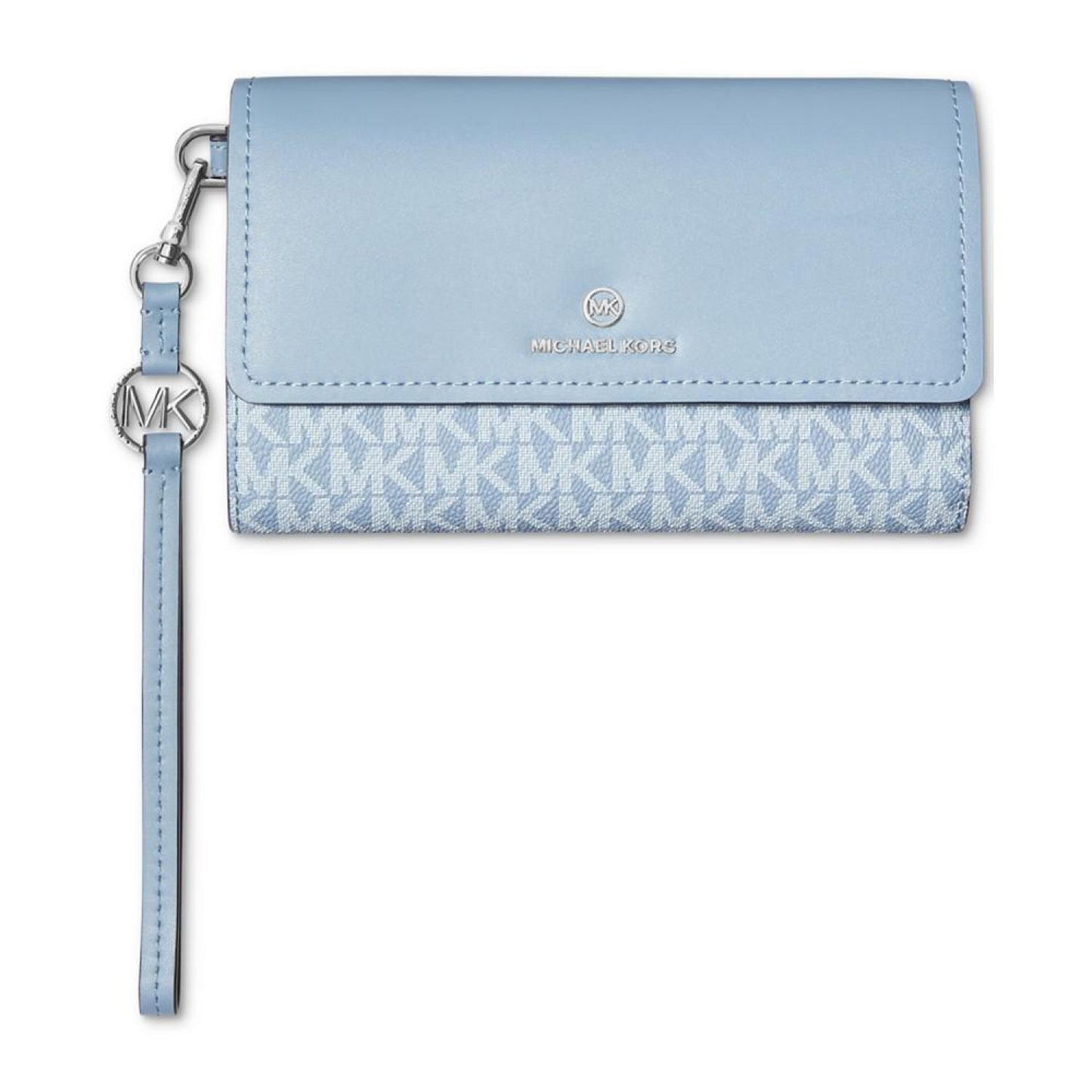 Logo Jet Set Charm Flap Wristlet