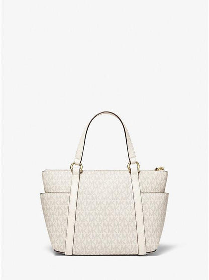 Sullivan Small Logo Top-Zip Tote Bag