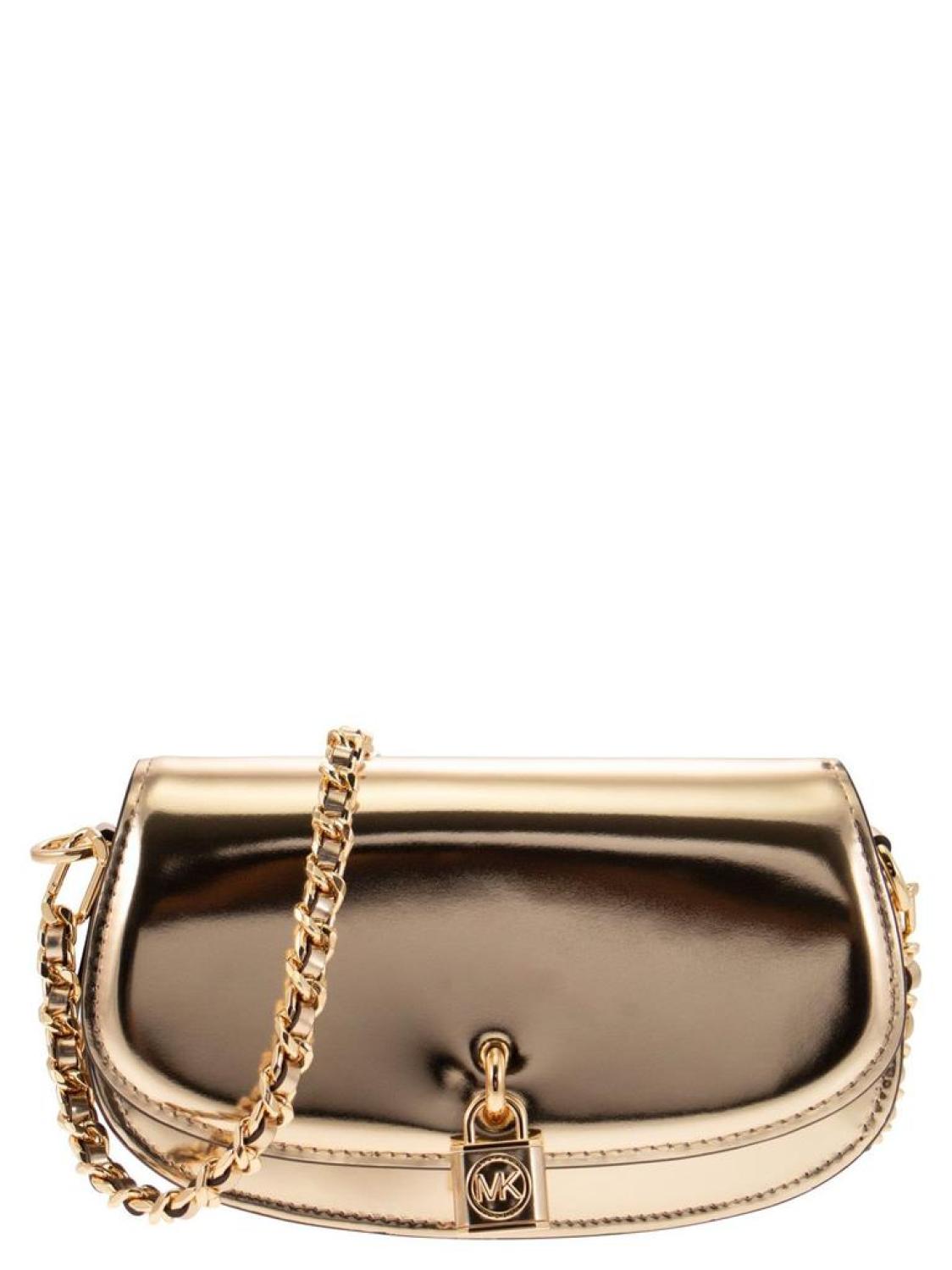 Michael Michael Kors Mila Padlock Small Shoulder Bag