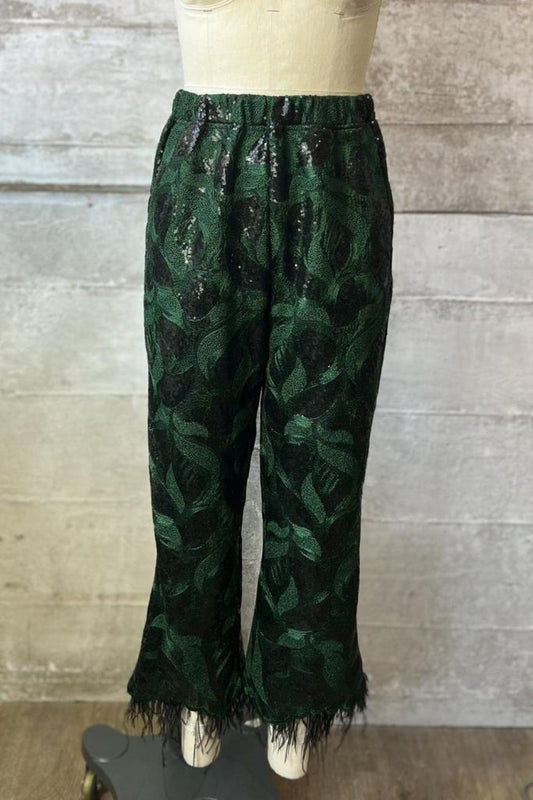 Brenda Feathered Pants