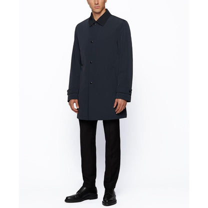 Men's Recycled-Fabric Overcoat