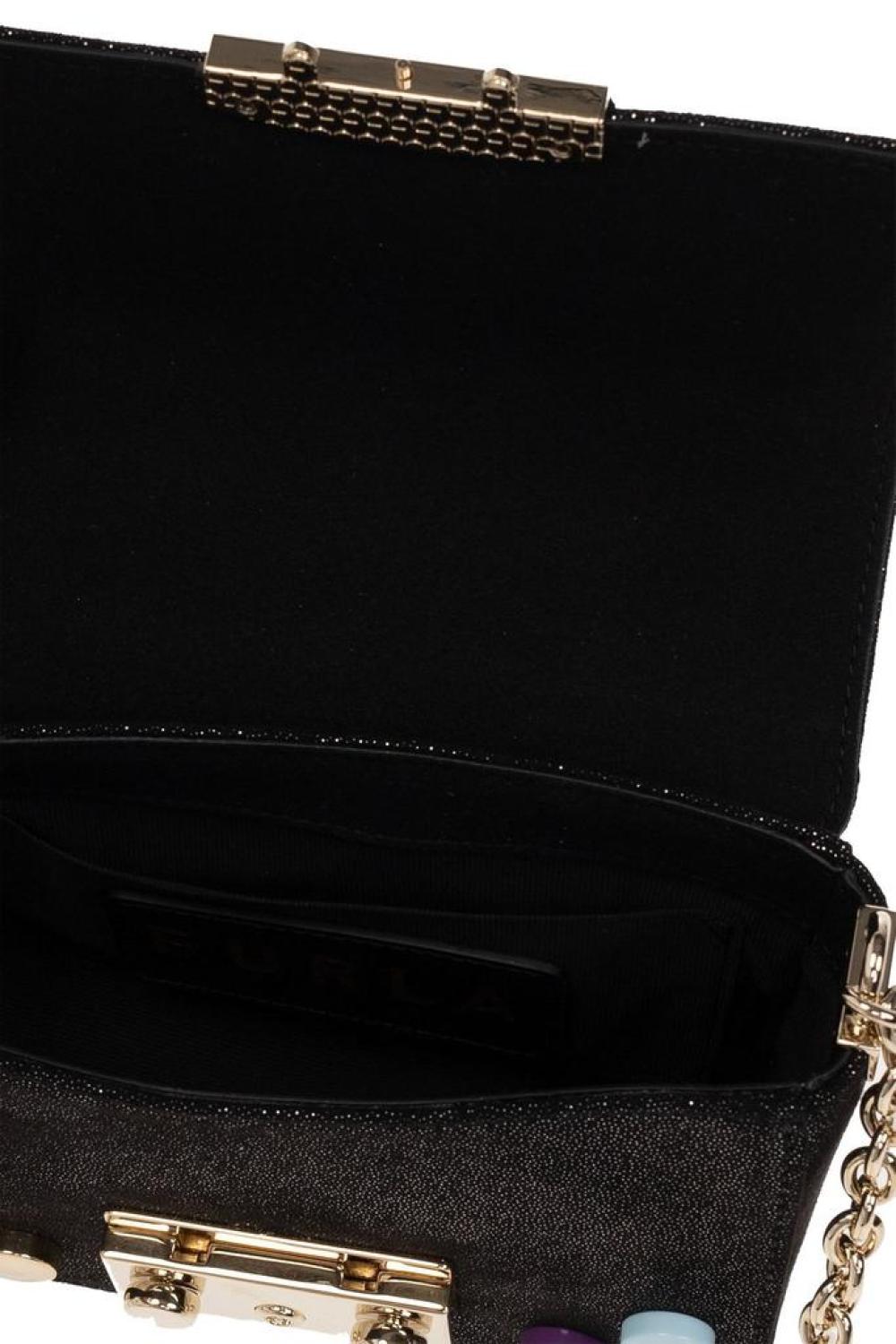 Furla Metropolis Embellished Mini Shoulder Bag