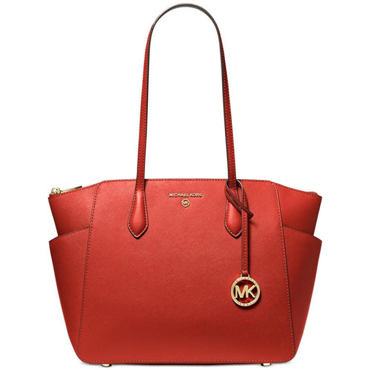 Marilyn Medium Top-Zip Leather Tote