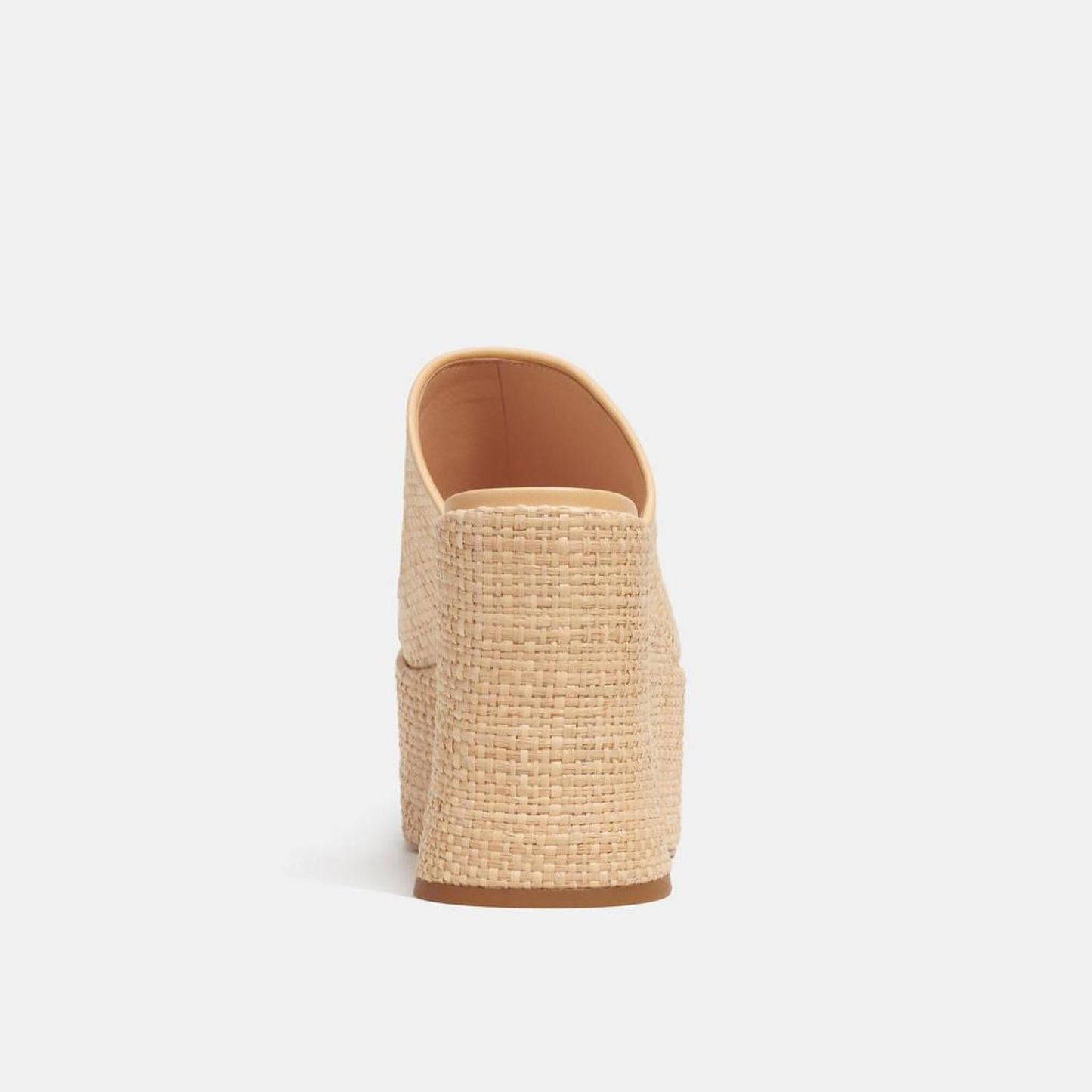 Coach Outlet Bobi Straw Platform Sandal