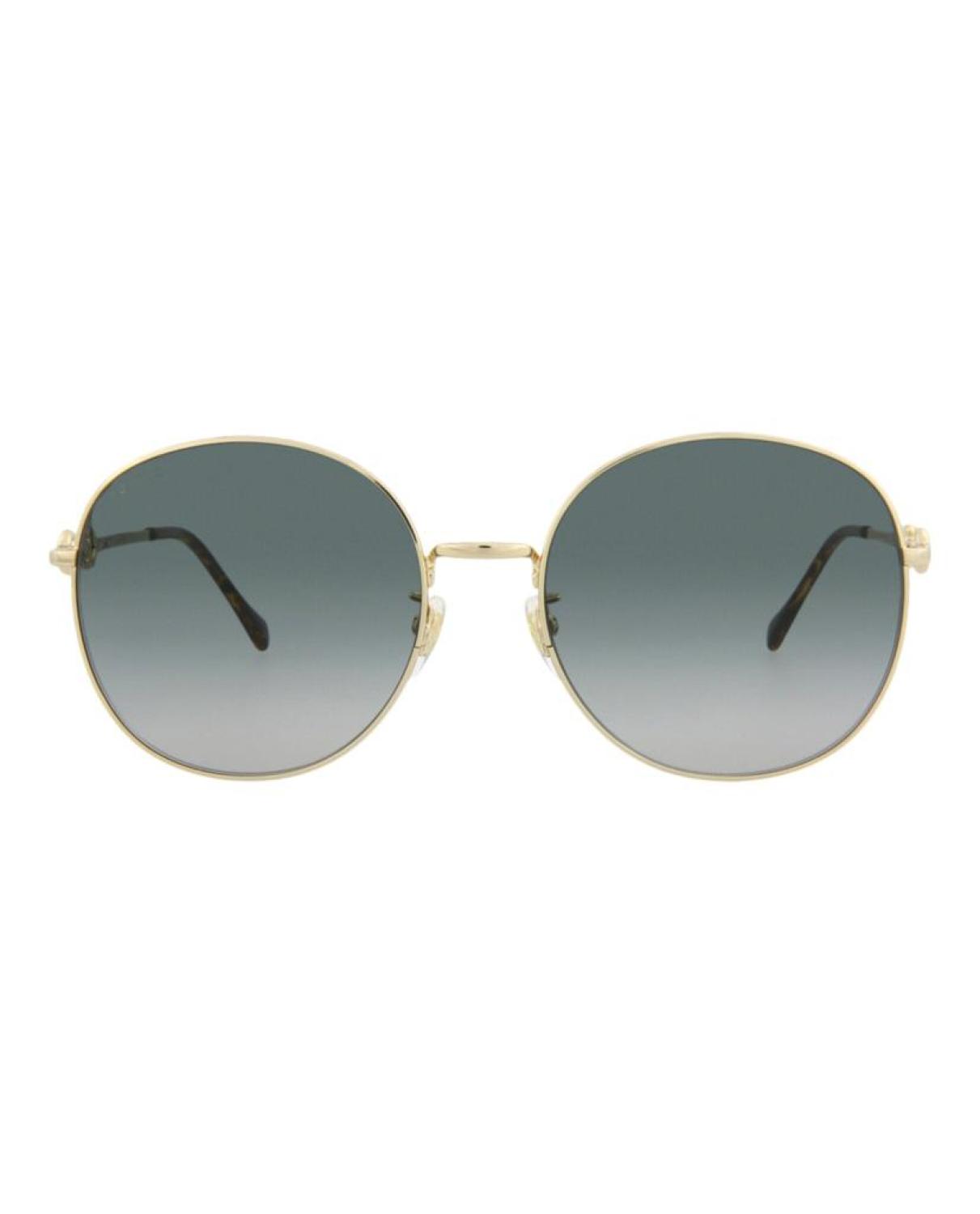 Round-Frame Metal Sunglasses