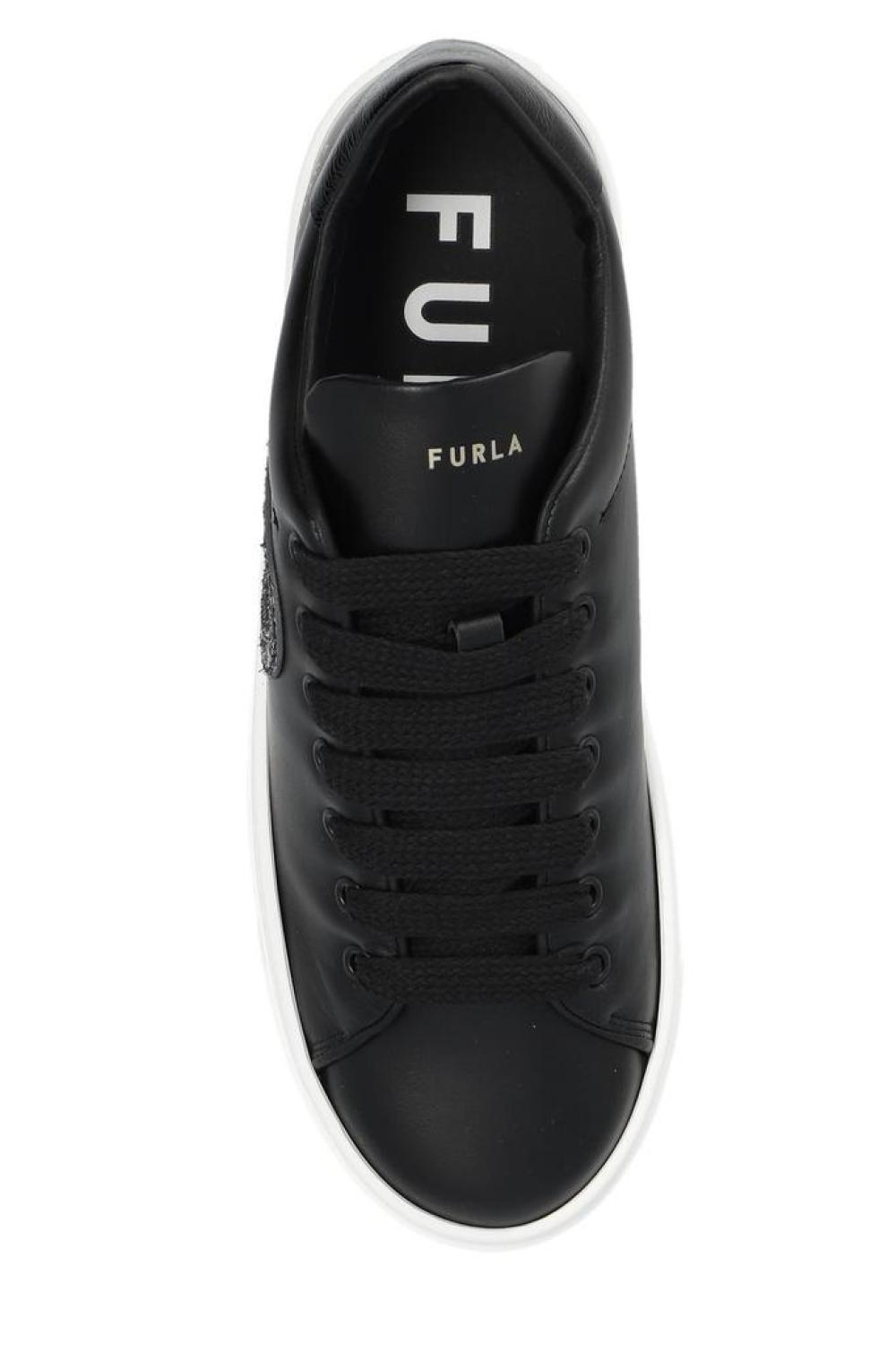 Furla Joy Lace-Up Sneakers