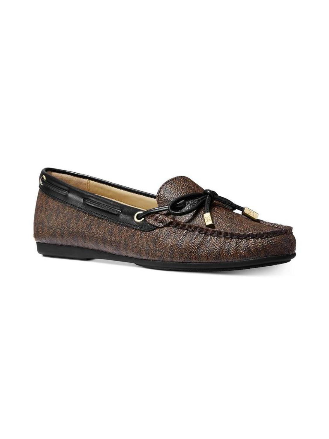 Sutton Moc Womens Faux Leather Loafer Moccasins