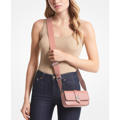 Greenwich Extra Small East West Sling Leather Crossbody