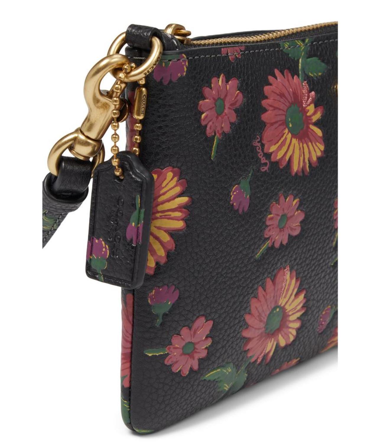 Coach Floral Print Small Wristlet - LUX LAIR