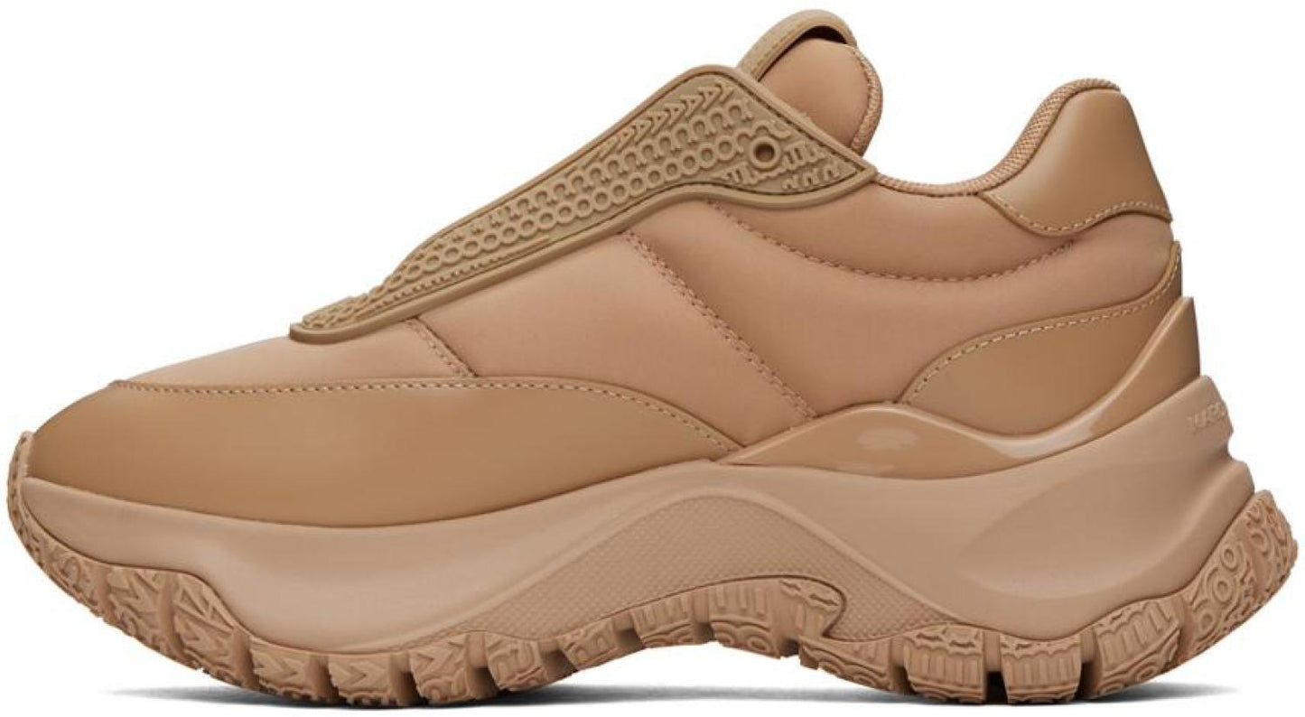 Taupe 'The Lazy Runner' Sneakers