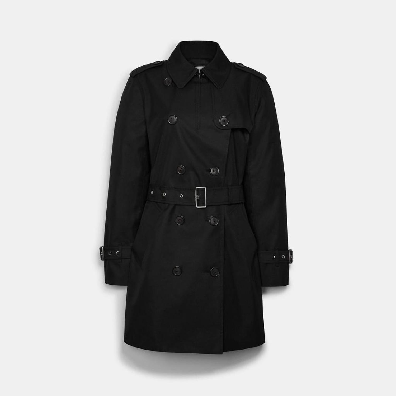 Coach trench coat outlet best sale