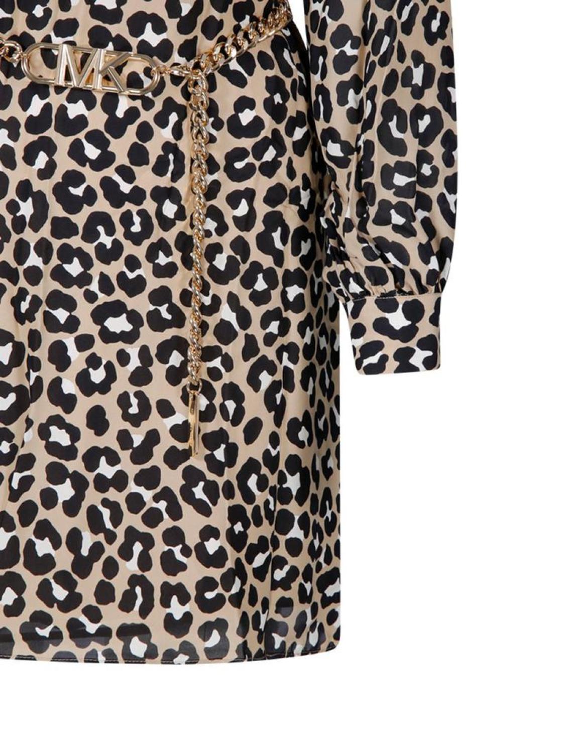 Michael Michael Kors Animal Motif Mini Dress