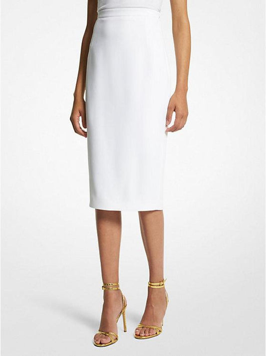 Double Crepe Sablé Pencil Skirt