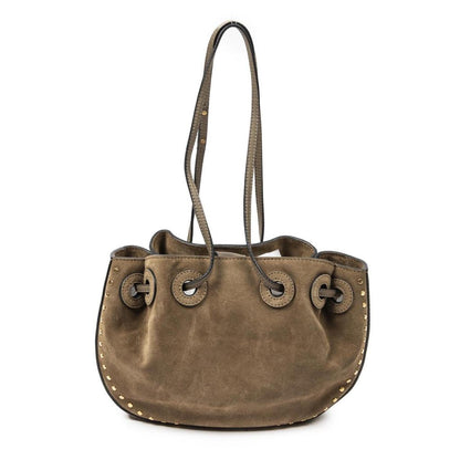 Small Studded Inez Bucket Bag