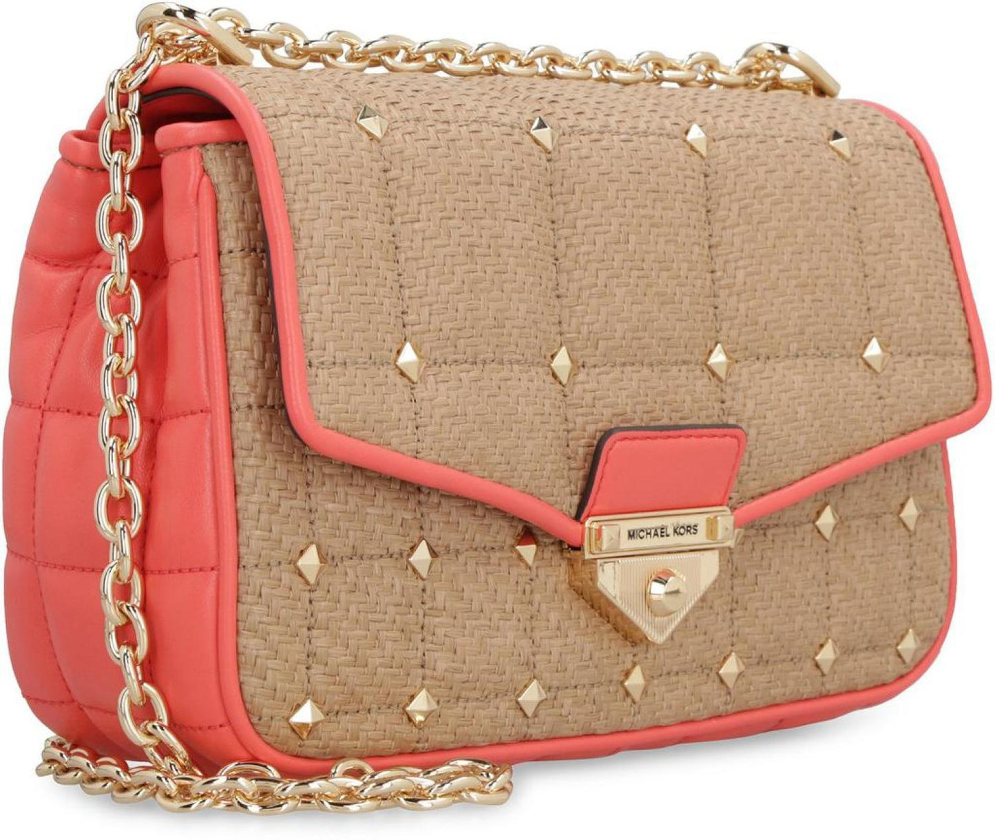 Michael Michael Kors Stud Embellished Shoulder Bag