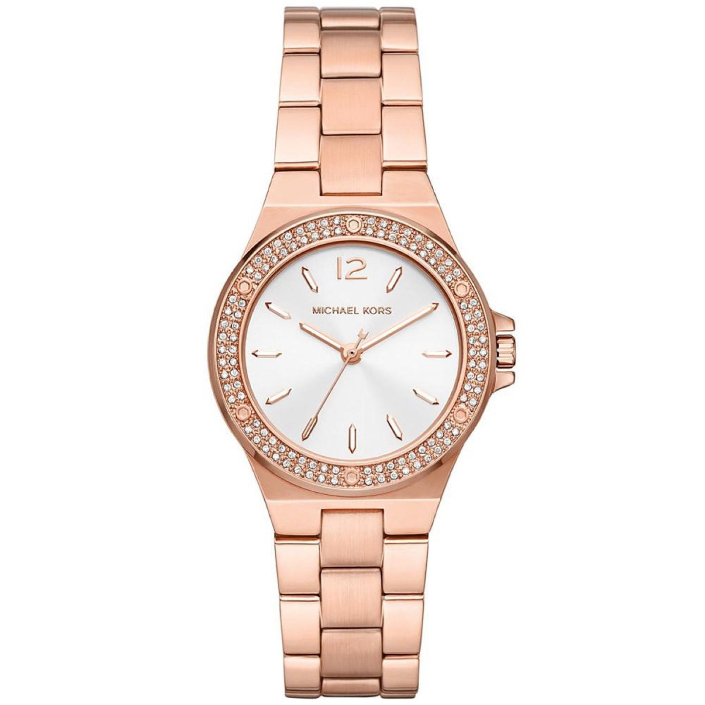 Women's Mini-Lennox Three-Hand Rose Gold-Tone Stainless Steel Bracelet Watch 33mm