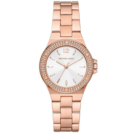 Women's Mini-Lennox Three-Hand Rose Gold-Tone Stainless Steel Bracelet Watch 33mm