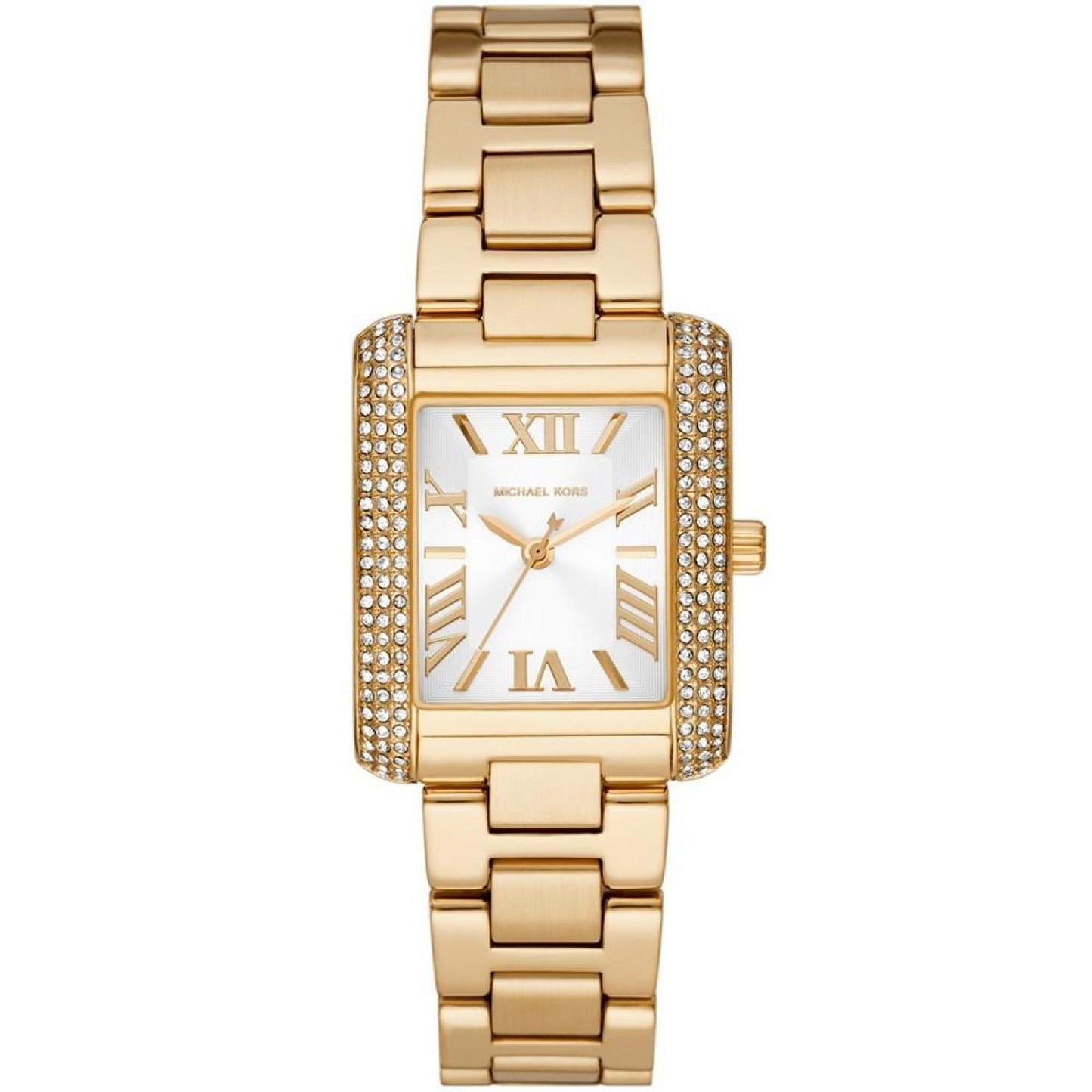 Women's Emery Three Hand Gold-Tone Stainless Steel Bracelet Watch 33mm