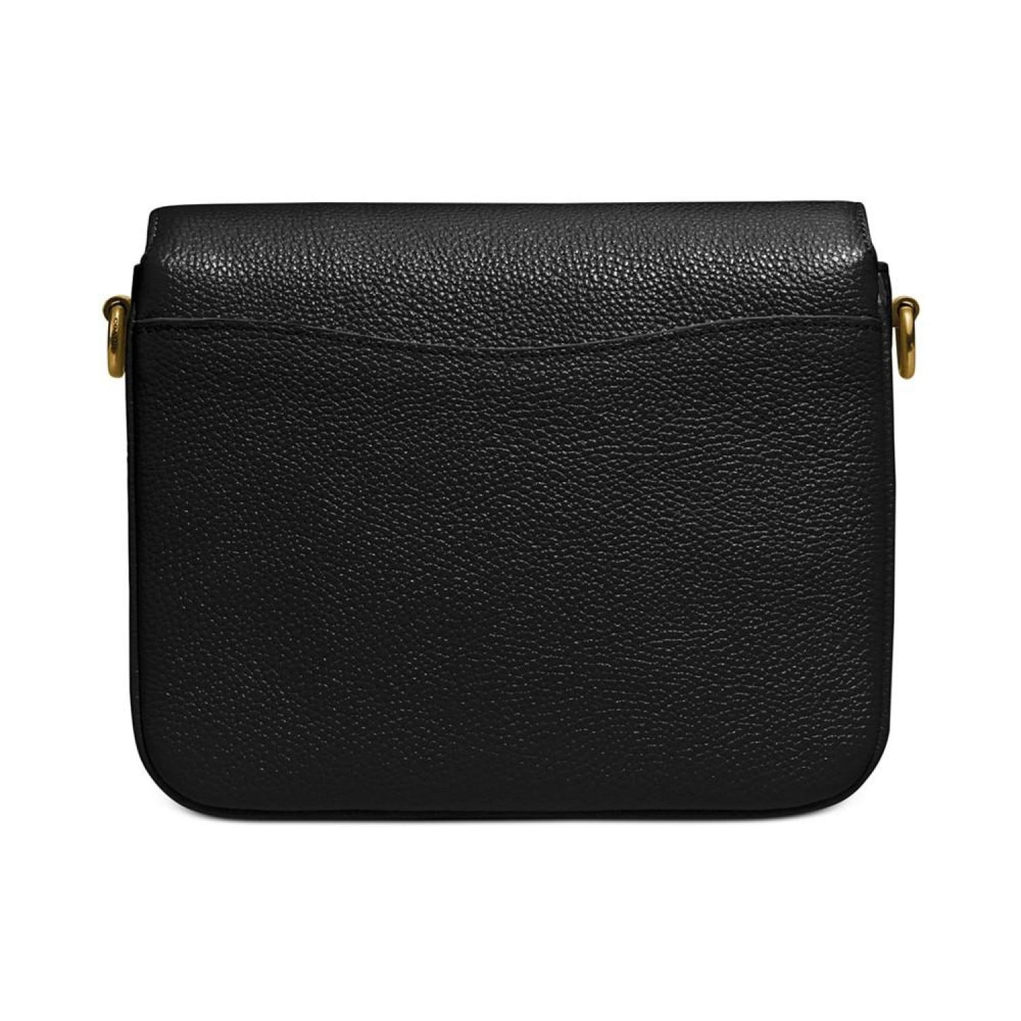 Polished Pebbled Leather Cassie Crossbody 19