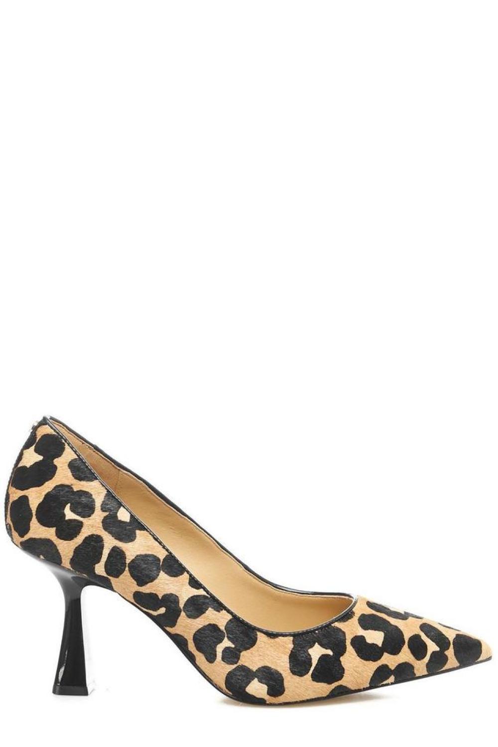 Michael Michael Kors Leopard-Printed Pointed Toe Pumps