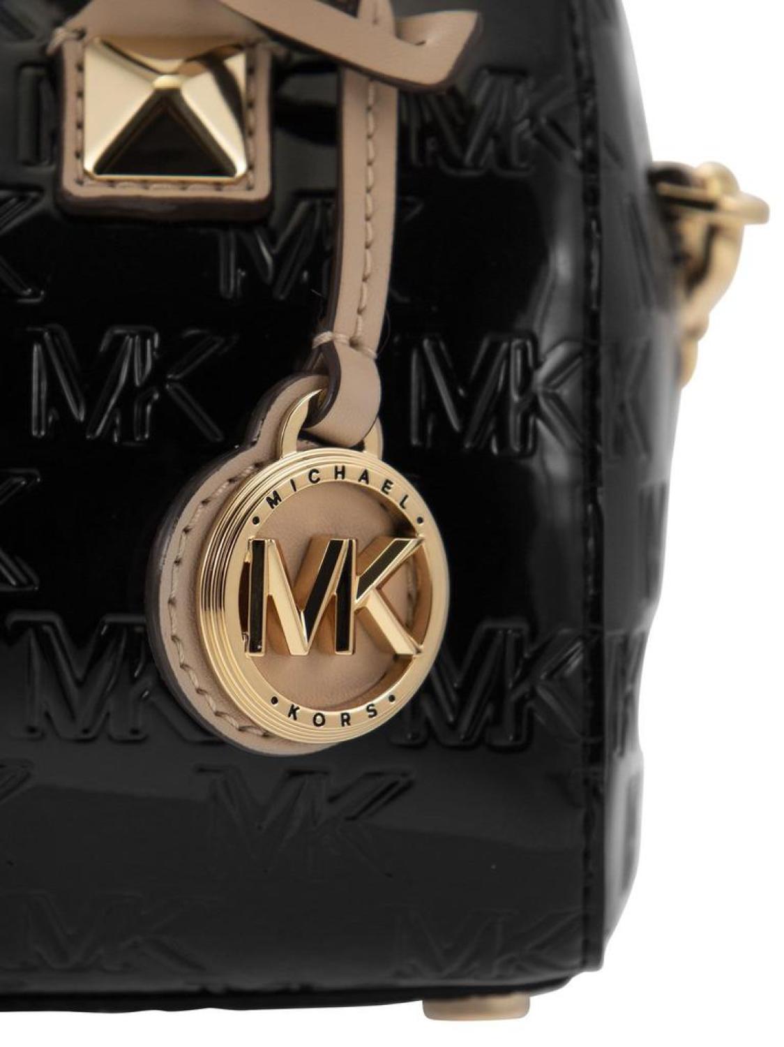 Michael Michael Kors Grayson Logo Embossed Small Crossbody Bag