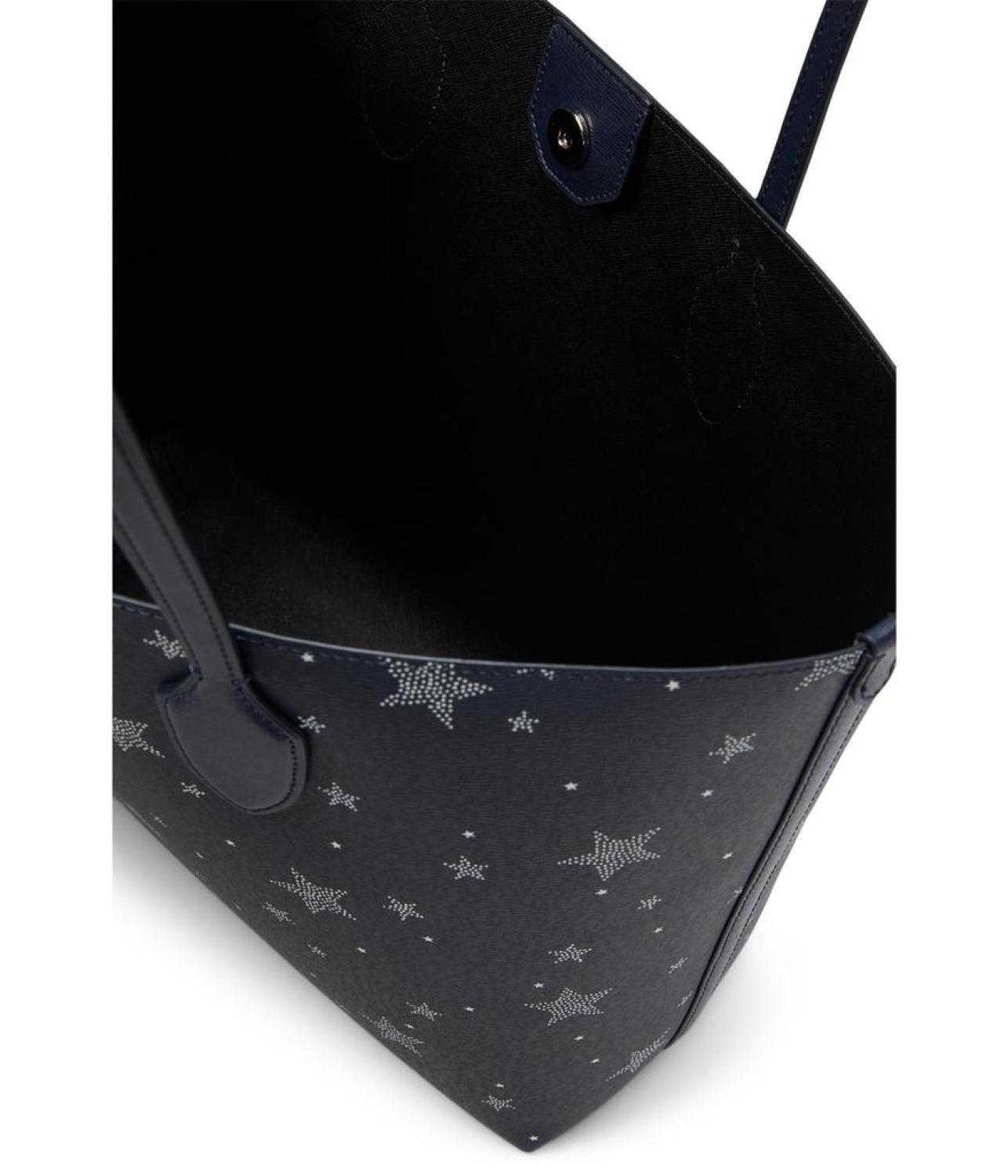 Bleecker Starlight Printed PVC Large Tote