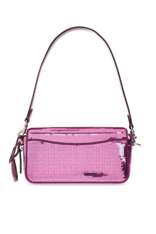 Coach Studio Baguette Sequinned Shoulder Bag