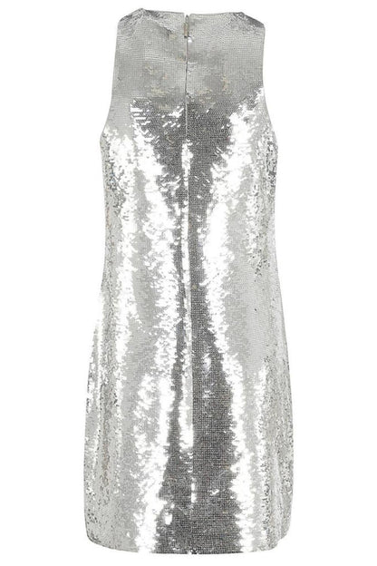 Michael Michael Kors Sequined Jersey Tank Dress