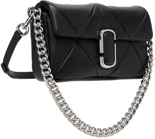 Black 'The Puffy Diamond Quilted J Marc' Shoulder Bag