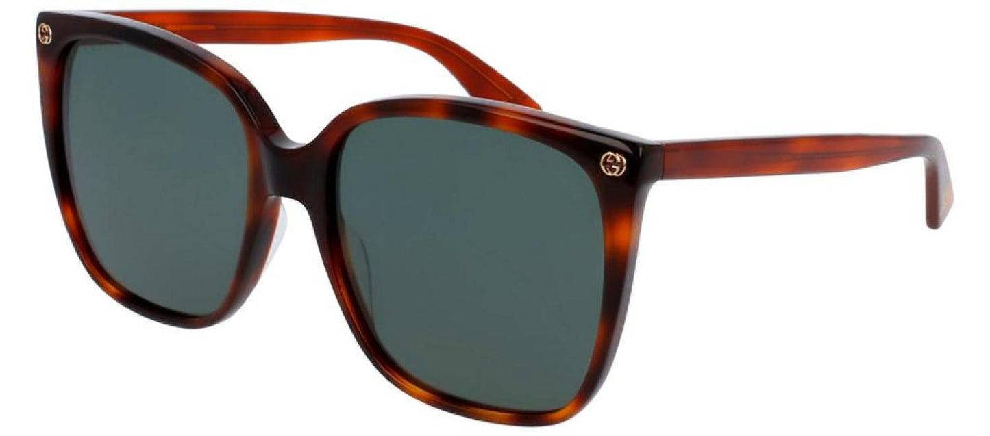 Gucci GG0022S W 002 Oversized Square Sunglasses