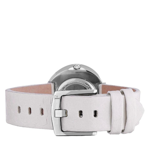 Furla Women's My Piper White Dial SS Calfskin Leather Watch