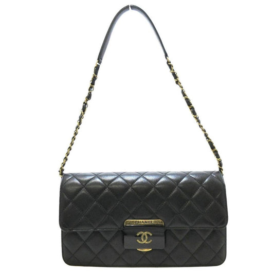 Chanel Beauty Lock Leather Shoulder Bag (Pre-Owned)